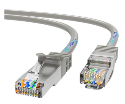 Kabel komputerowy ExtraLink Kat.5e UTP 5m Patchcord LAN miedź skrętka